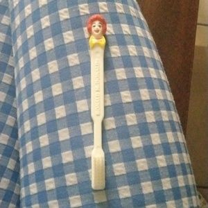 Ronald McDonald toothbrush